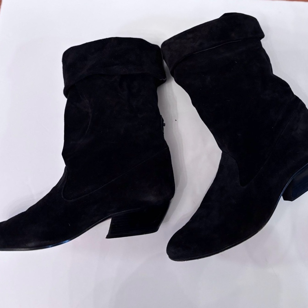 ECCO Women’s Black Suede Boots EU 41/ US 10.5